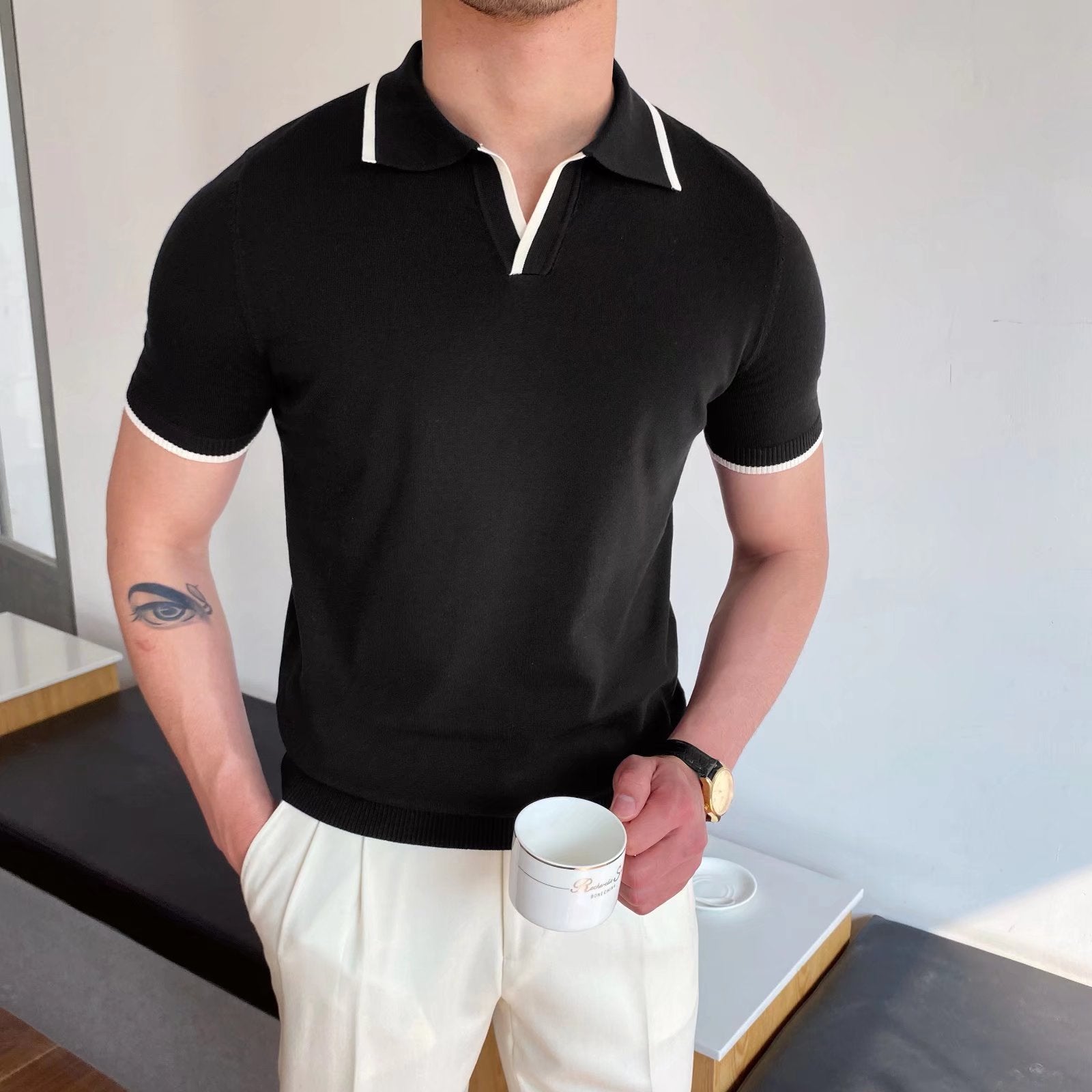 Classic Polo Collar Shirt