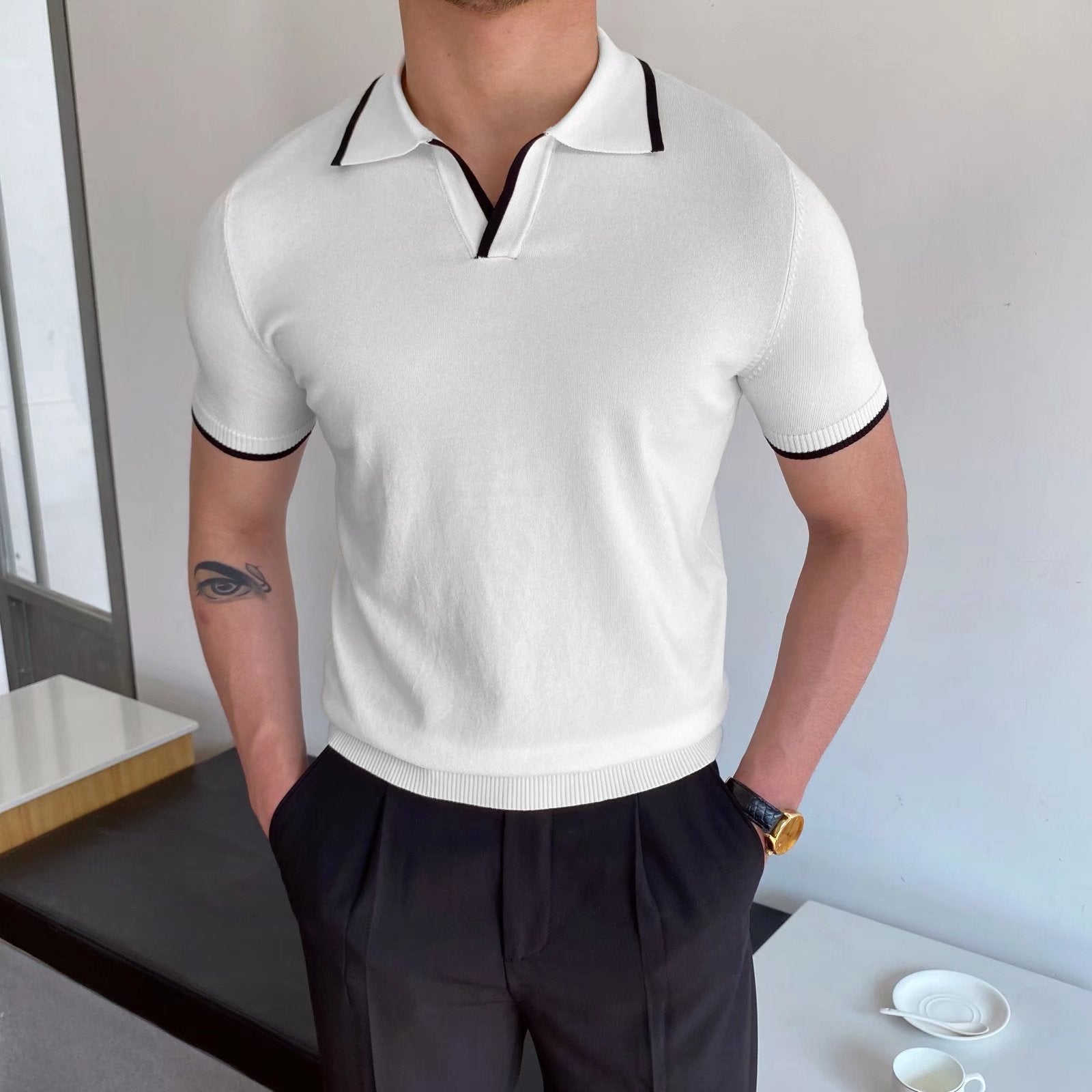 Classic Polo Collar Shirt