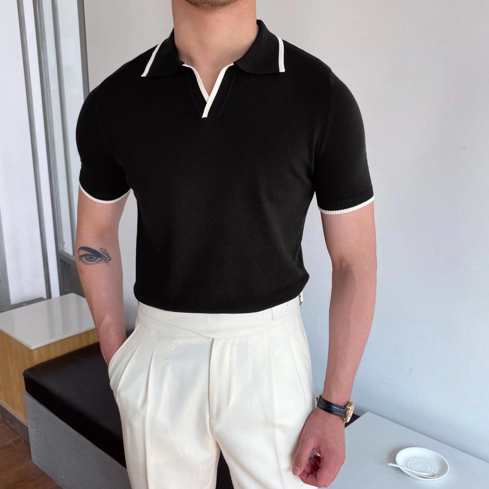 Classic Polo Collar Shirt