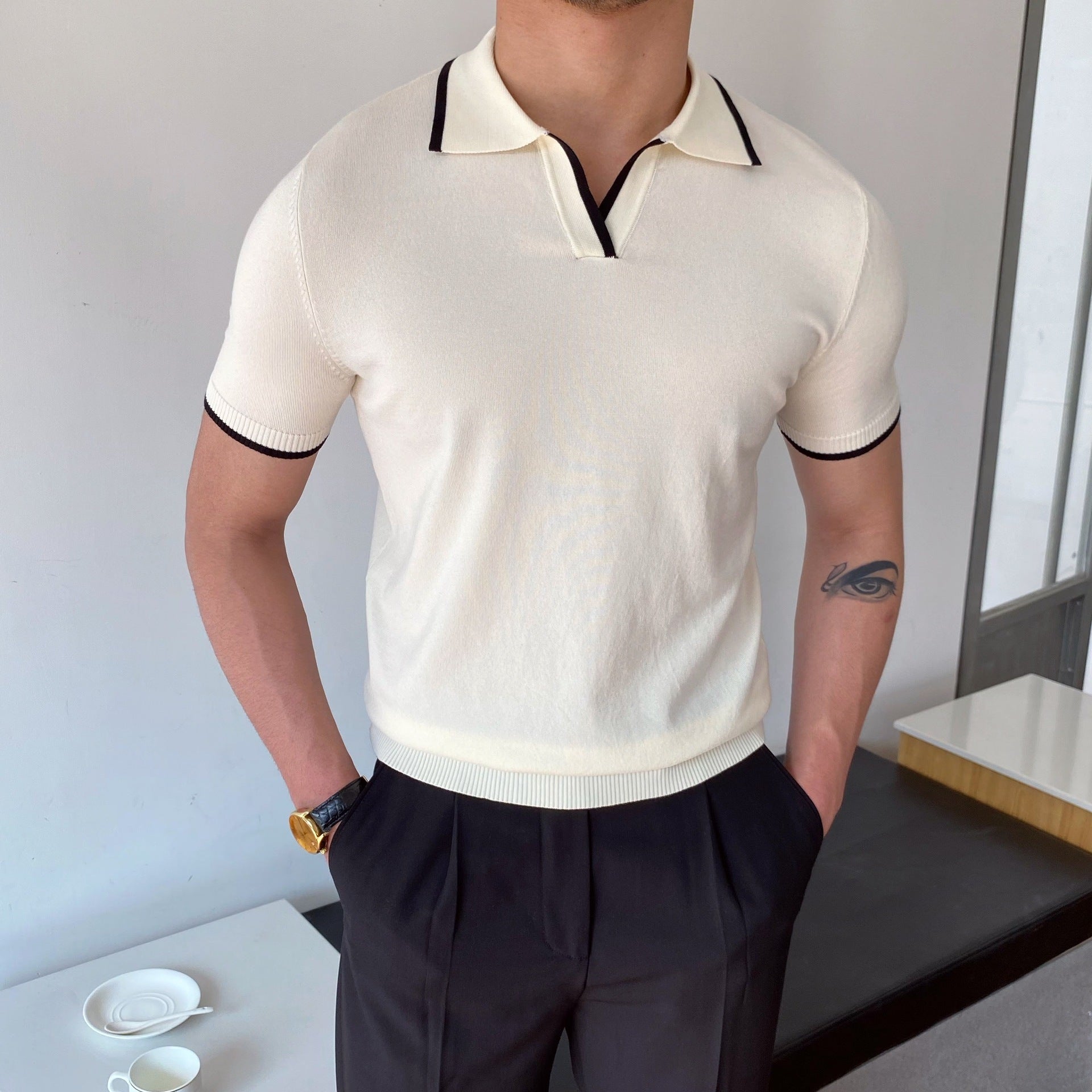 Classic Polo Collar Shirt